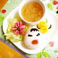 komutatata's cooksnap of when they made ☆☆☆おにぎり弁当☆おくちがチュ～♡♪.