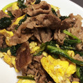 ちゃんこまんさん's cooksnap of when they made ほうれん草と豚肉の炒め物.