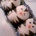 ２級ちゃん's cooksnap of when they made キャラ弁　すずめのおにぎり.