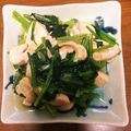 なお・ｍ's cooksnap of when they made ●鶏肉と小松菜の塩バター炒め●.