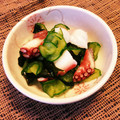 ＲＫすけ's cooksnap of when they made これも定番！タコときゅうりの酢の物.