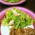あゆみってぃー's cooksnap of when they made ササミとわさび菜の辛子醤油和え.