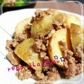 hiro♡tee's cooksnap of when they made ✿新じゃがのそぼろ煮✿.