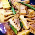riちゃま's cooksnap of when they made 筍とスナップえんどうの シーチキン煮 ☆.