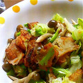 Shimachu♪'s cooksnap of when they made さつま揚げとキャベツの炒め物.