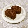 ＠迷子＠'s cooksnap of when they made フワフワ♪ミニチョコロールケーキ.