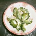 白いぐれーぷ's cooksnap of when they made 夏野菜！ゴーヤのマヨポンあえ♪.