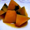 ハートキャンディ's cooksnap of when they made ストウブ♪砂糖なしホクホクかぼちゃ煮物♪.