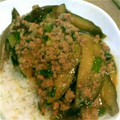 げん君's cooksnap of when they made 豚ひき肉と茄子の中華炒め.