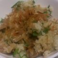 あほいっぷ's cooksnap of when they made 絹さやと豚おかかチャーハン.