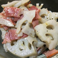 おでんと大根's cooksnap of when they made もっちり、しゃき！れんこんの塩炒め♪.