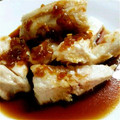 まゆひび54's cooksnap of when they made ＊ルクエde塩鶏のねぎソースがけ＊.