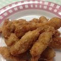 aran620's cooksnap of when they made お弁当に肴に！鶏胸肉のフィンガーフライ.