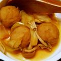 じゃがもけ's cooksnap of when they made ふわふわ鶏だんごとキャベツの煮物.