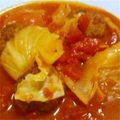 ぶきっちょちぃちゃん's cooksnap of when they made 春キャベツと肉団子のトマト煮.