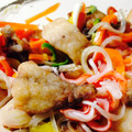 izoom's cooksnap of when they made すし酢で簡単♡鯵の南蛮漬け.