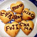 あさにょり's cooksnap of when they made (☆o☆)お絵かきクッキー♪.