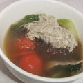 きらり流れ星's cooksnap of when they made ダシダで☆わかめとトマトの中華スープ☆.