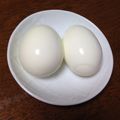 まこすけファミリー's cooksnap of when they made カラがするっとむけるゆで卵.