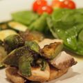 lemonina's cooksnap of when they made メカジキのソテー〜アボカド＆わさびソース.