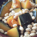 kotohime00's cooksnap of when they made しっとり美味☆かぼちゃとお豆の煮物.