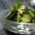 め目め's cooksnap of when they made 簡単！わかめとキュウリの酢の物.