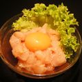 ひさかた's cooksnap of when they made 簡単！激ウマ！海鮮ユッケ.