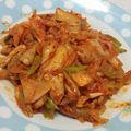 kotomi♡'s cooksnap of when they made 白ネギで豚キムチ.