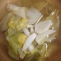 むっちゃり's cooksnap of when they made 簡単♪キャベツとアンチョビのスープ.