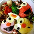 さやなるママ's cooksnap of when they made 簡単♪エルモ♡キャラ弁.