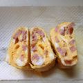 ひまわりよん's cooksnap of when they made ウィンナーの卵焼き.