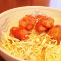 yohiine's cooksnap of when they made 【男子・旨い・安い】農大名物唐揚げ丼！.