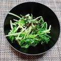 1213's cooksnap of when they made 水菜と昆布のおひたし.