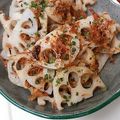 kimimaruo's cooksnap of when they made レンコン๑えびマヨそて～♪.