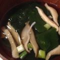 miyuking56's cooksnap of when they made インスタント!?和風ワカメスープ.