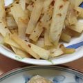ルナＰボール's cooksnap of when they made 大根皮のきんぴら.