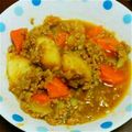リラックマ178's cooksnap of when they made ホクホクうまうま☆カレー肉じゃが.