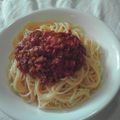 ごはんとねこ's cooksnap of when they made スパゲッティミートソース.