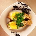 chopima's cooksnap of when they made 【山下】油揚げの玉子袋煮！！.