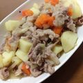 ちえける☆'s cooksnap of when they made 旨みたっぷり塩味肉じゃが☆.