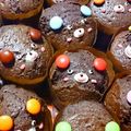 0samba0's cooksnap of when they made しぃ～～っとりのチョコマフィン.