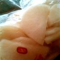 こっチャンまま's cooksnap of when they made 漬けてみましょ！♡だいこん＆かぶ♡.