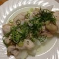 青空健太's cooksnap of when they made 新玉ねぎ＆ムネ肉　さっぱり♪レンジ蒸し.