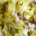 gemkaachan's cooksnap of when they made 豚肉とキャベツの塩昆布炒め.