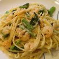 晴れ女☆夏女's cooksnap of when they made ★えびとホウレンソウのクリームパスタ★.