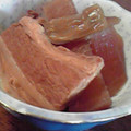 *mi-no*'s cooksnap of when they made しっかり脂抜き♪プルとろ豚角煮.