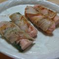 ミルチャンママ's cooksnap of when they made 簡単！３つの味の豚バラ魚肉ソーセージ巻き.