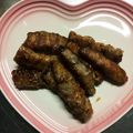 tanzanite's cooksnap of when they made 茄子の肉巻き.