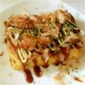 みつや014's cooksnap of when they made たこやきの粉でくるくるお好み焼き.