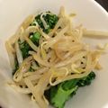 ゆかぽっくる's cooksnap of when they made もやしとブロッコリーの簡単ナムル.